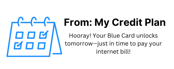 Your Blue Card Unlock tomorrow!