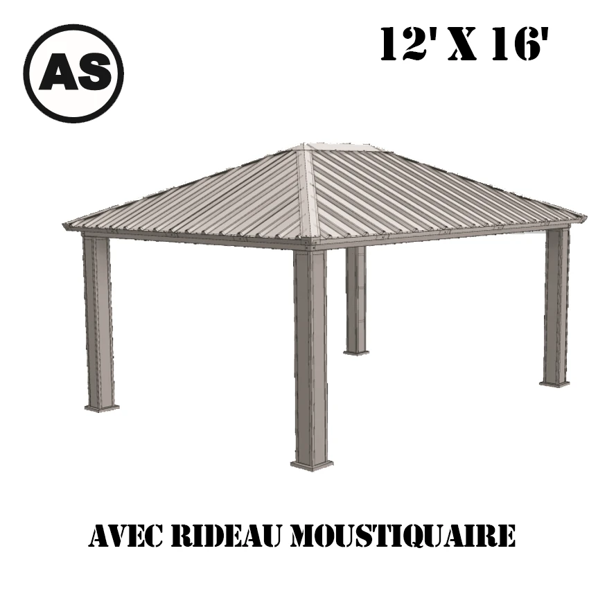 Gazebo Maison Jaune