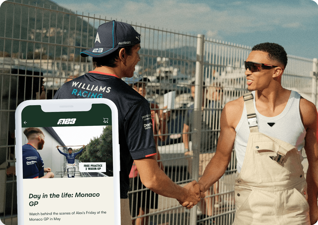 Alex Albon Trent Alexander-Arnold Monaco GP 2024