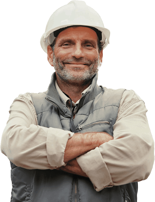 Zufriedener Handwerker dank passgenauer Software