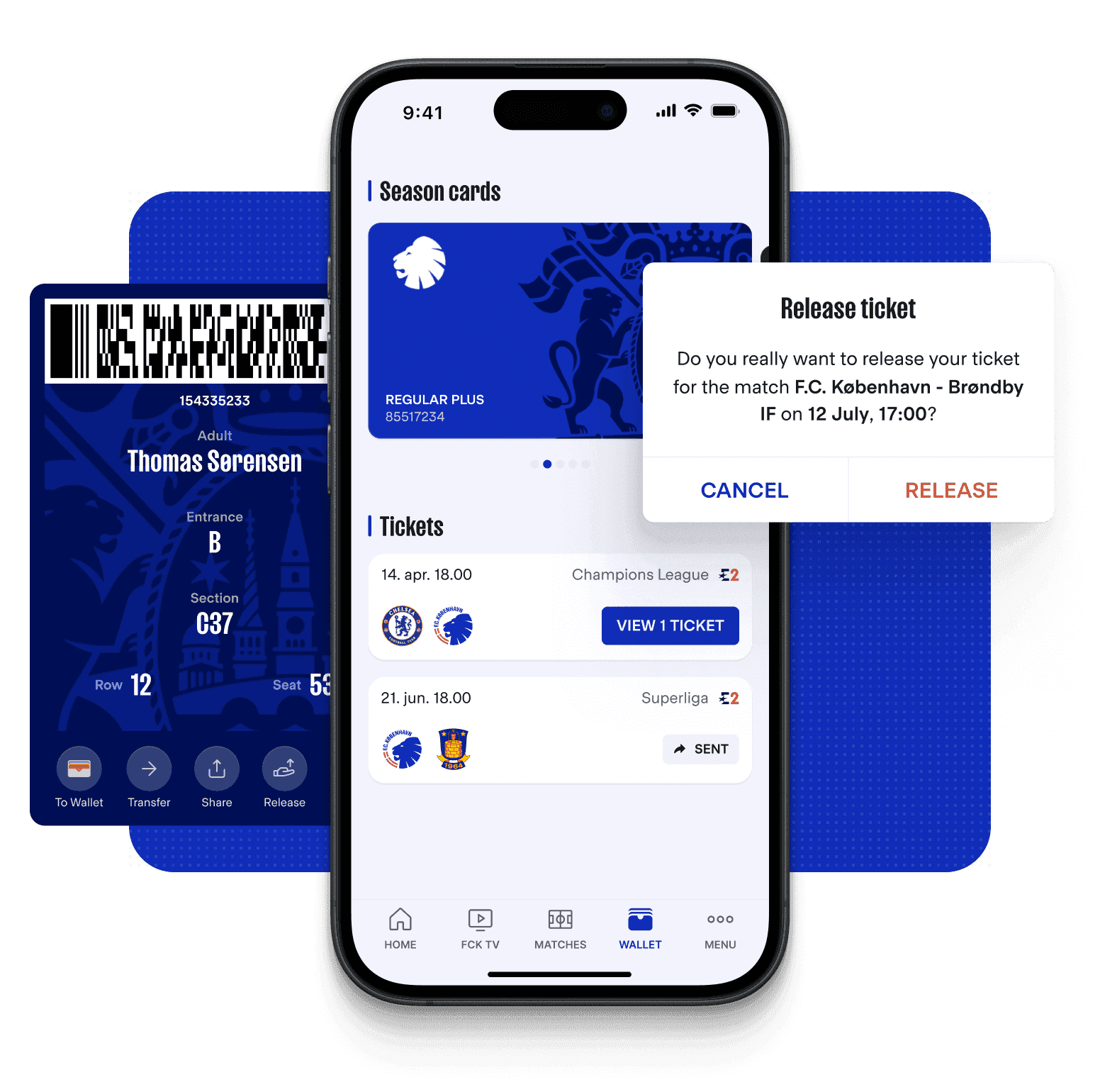 Mobile content for club fans