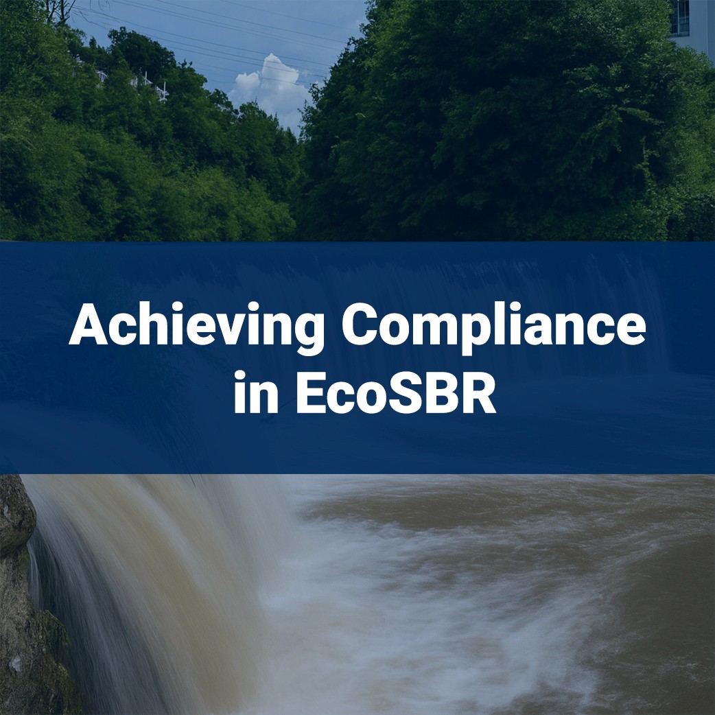 compliance is achieved in ecosbr