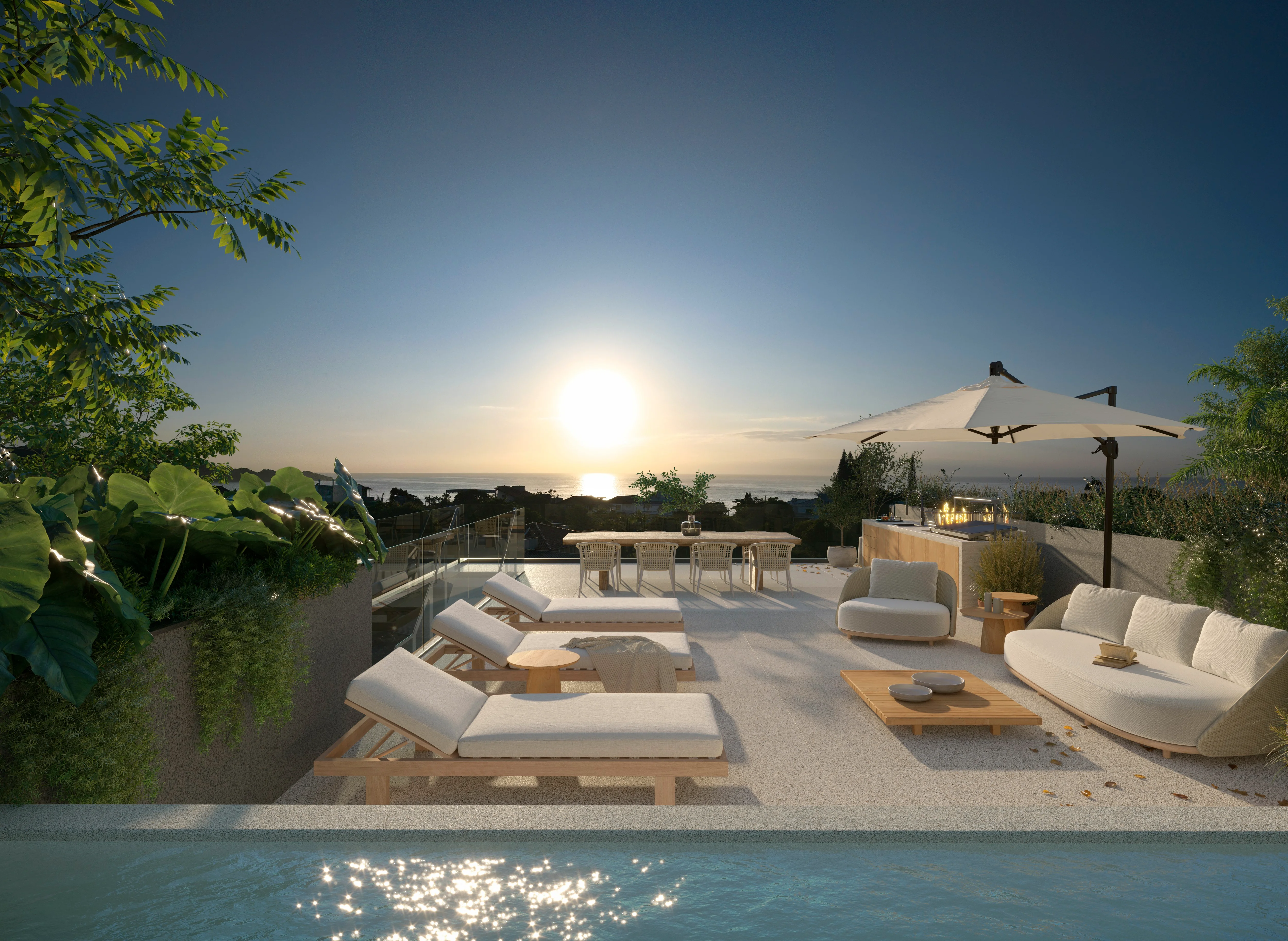 Rooftop 302 - Torre Manacá - Vista mar
