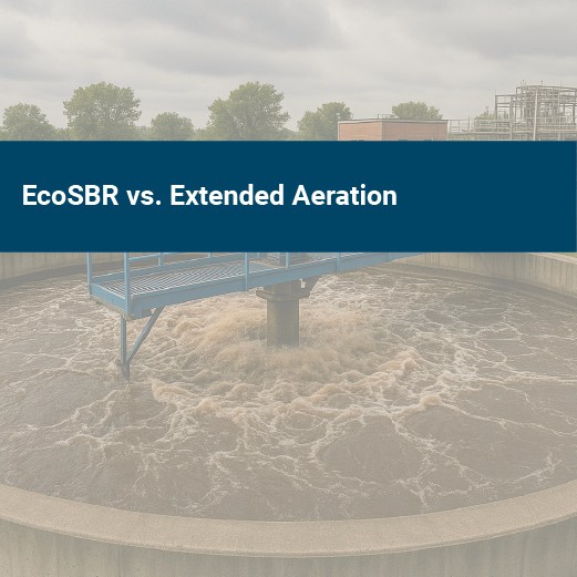 comparative report of ecosbr and extended aeration process for stp