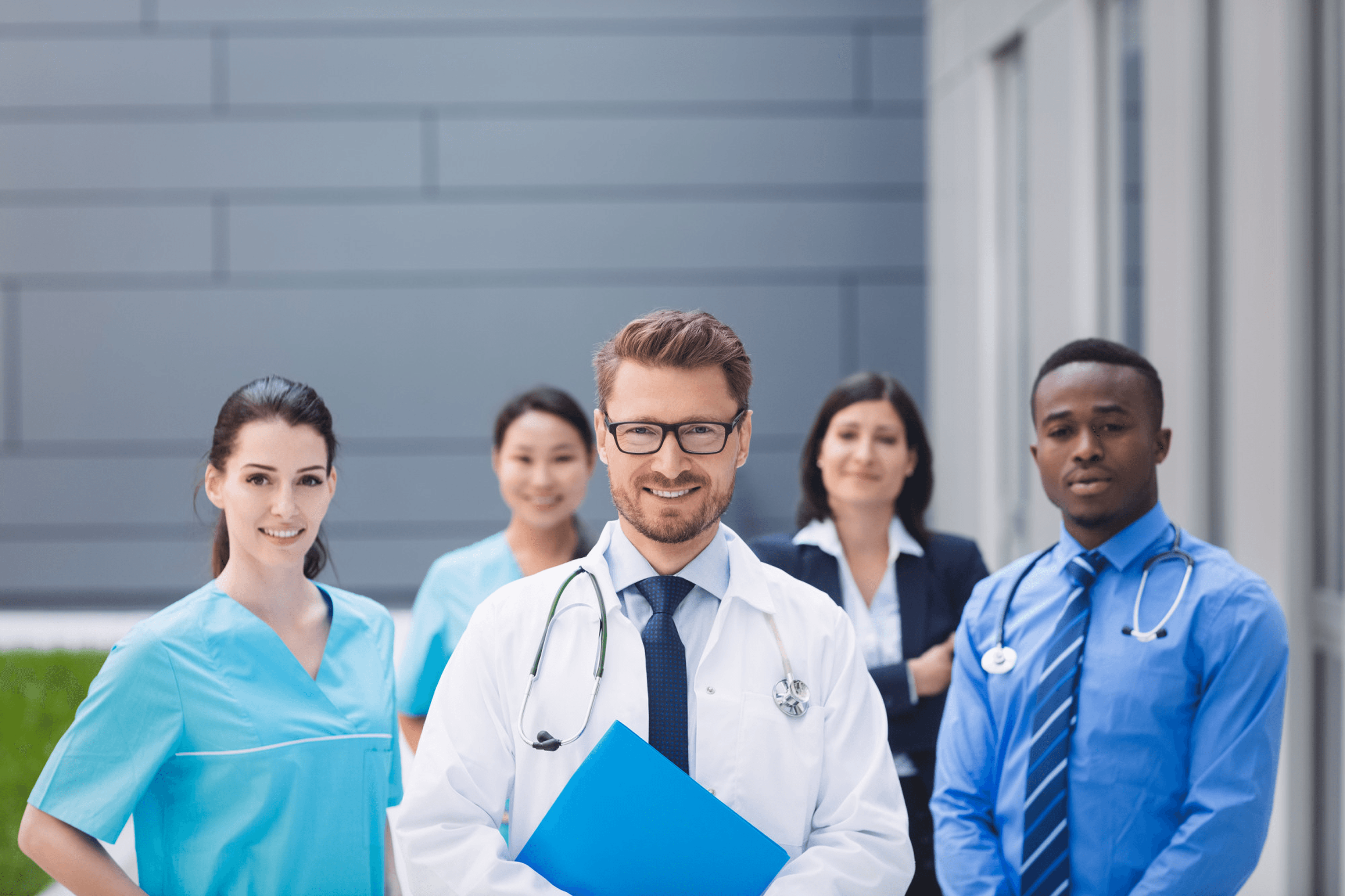 Doctor working