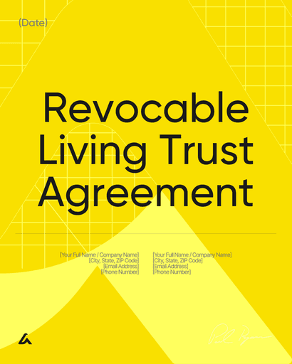 Revocable Living Trust Agreement