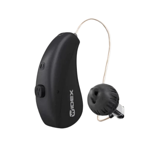 Découvrez l'appareil auditif Widex Moment Sheer 440 sRIC R D : micro contour d'oreille rechargeable pour toutes les pertes auditives. A découvrir chez Audio Pour Tous.