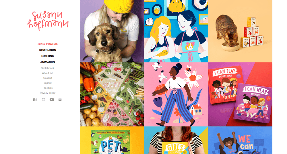 susan hoffman website footer