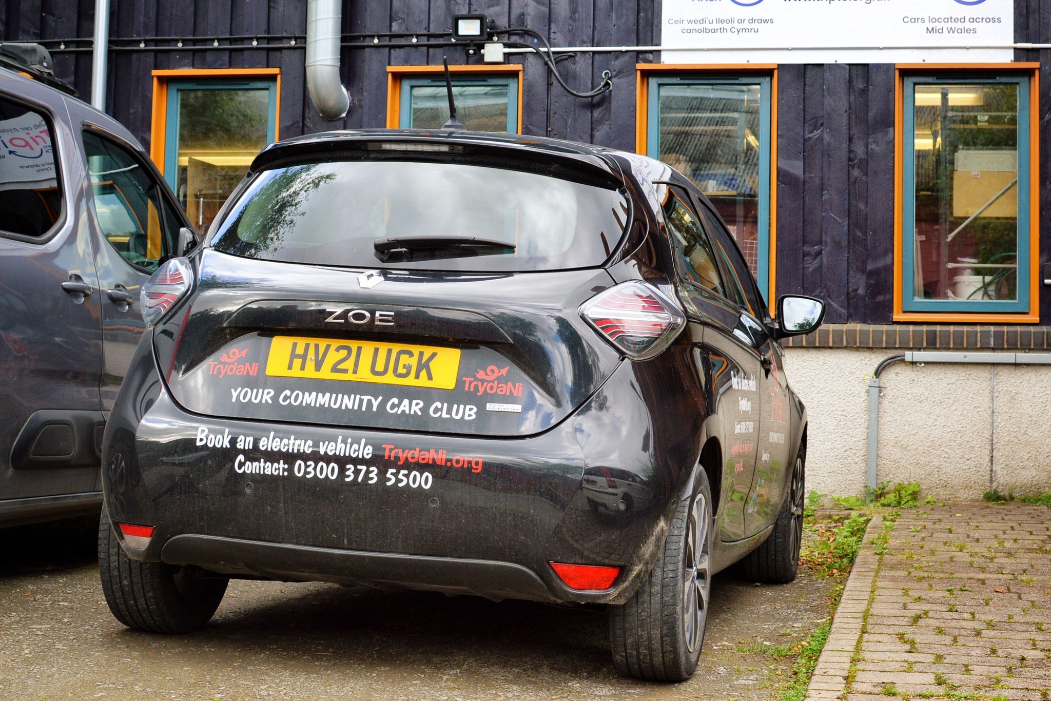 Renault Zoe in Machynlleth