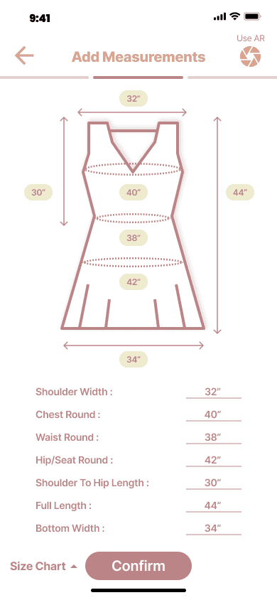 Add measurements