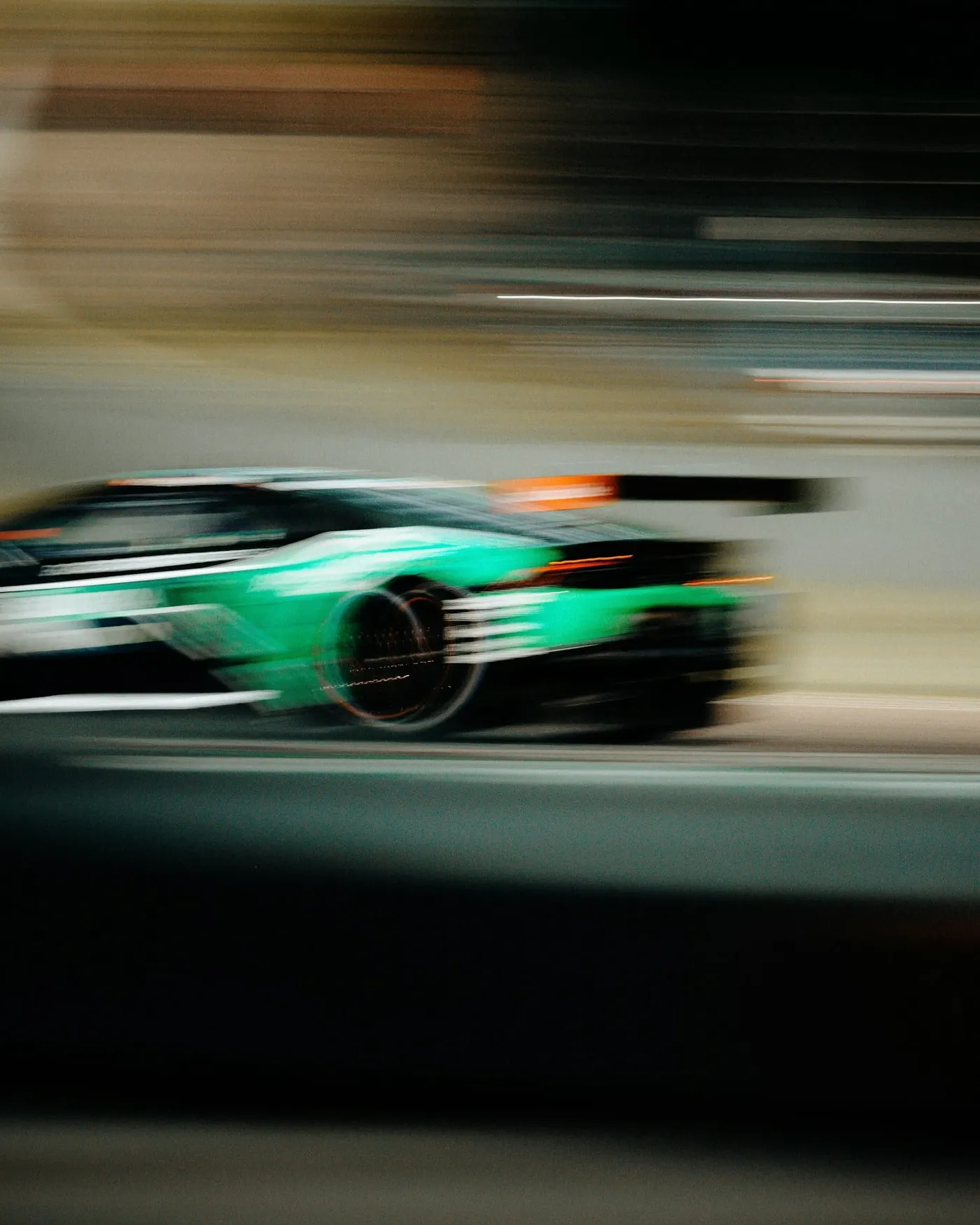 Pit lane garages during a REDLINE round