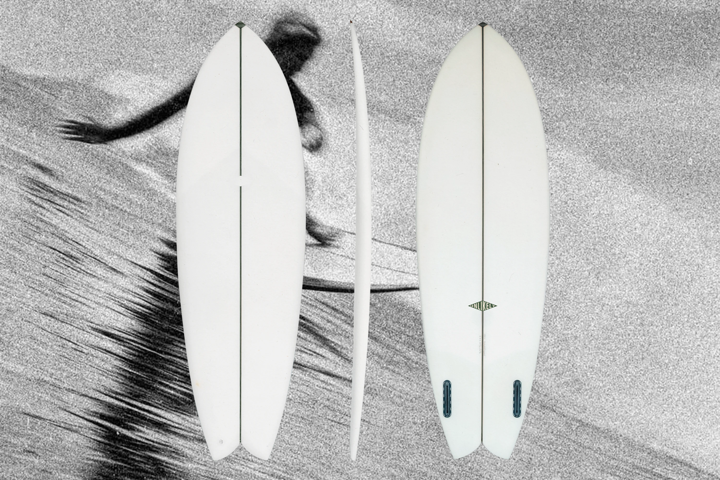 Unlikely surfing board