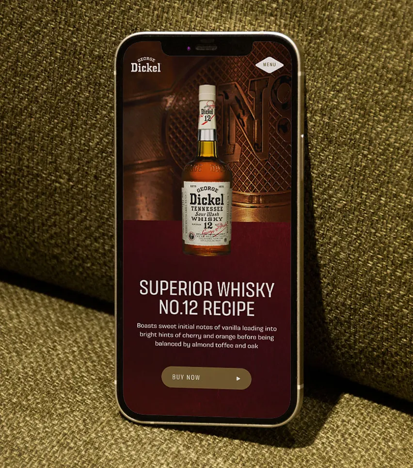 Mobile product details page header