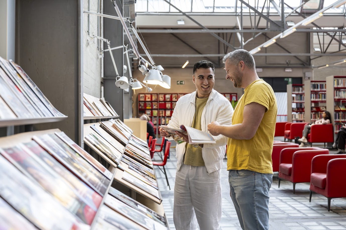 people holding miniature figures