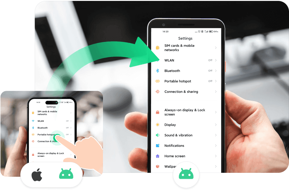 remote desktop for mobile control
