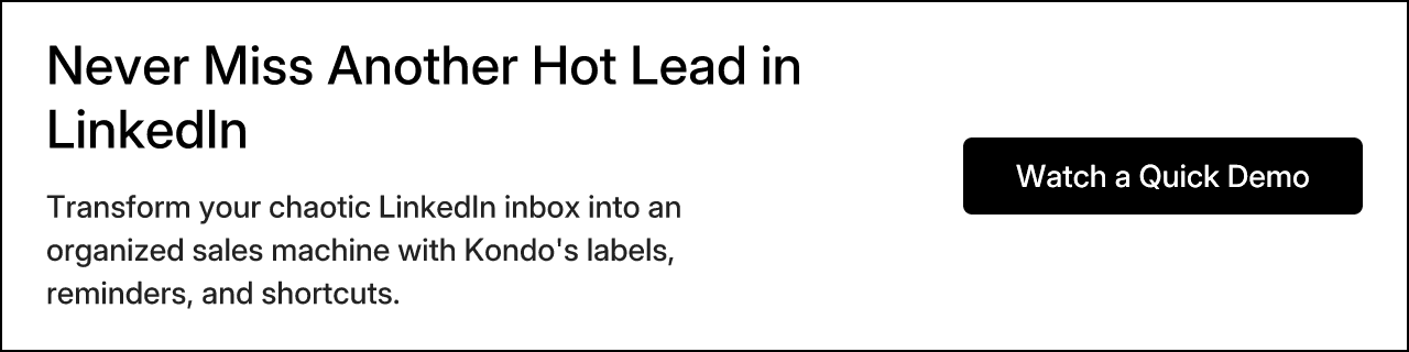 Never Miss Another Hot Lead in LinkedIn