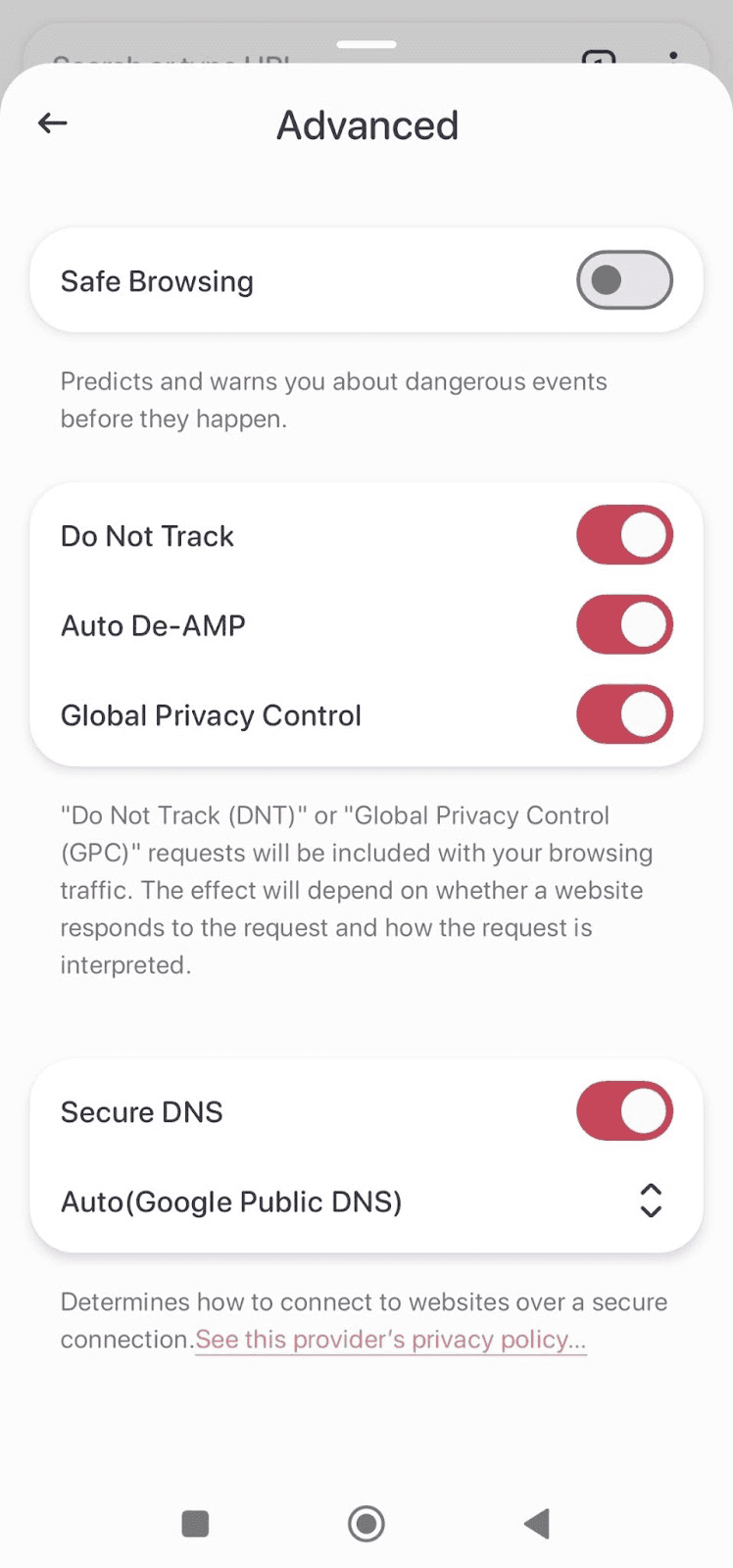 Adblocking using Secure DNS