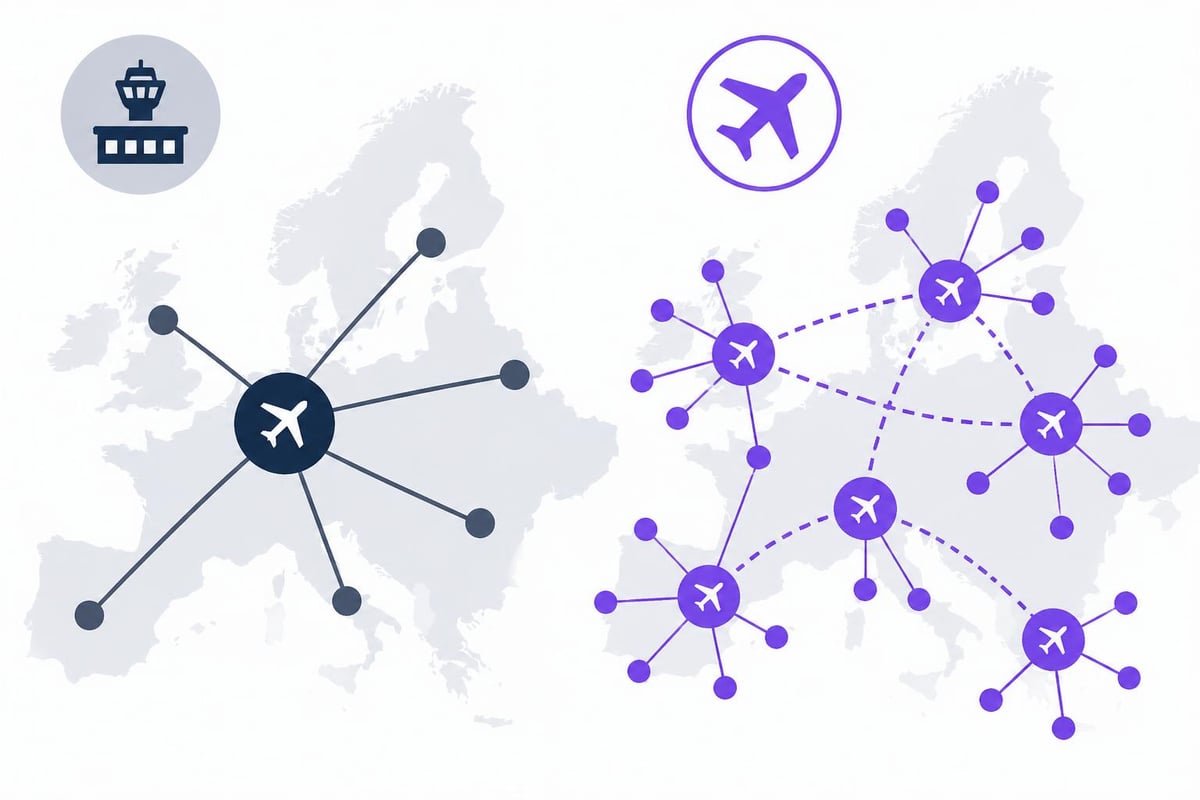 Ryanair route planning strategy
