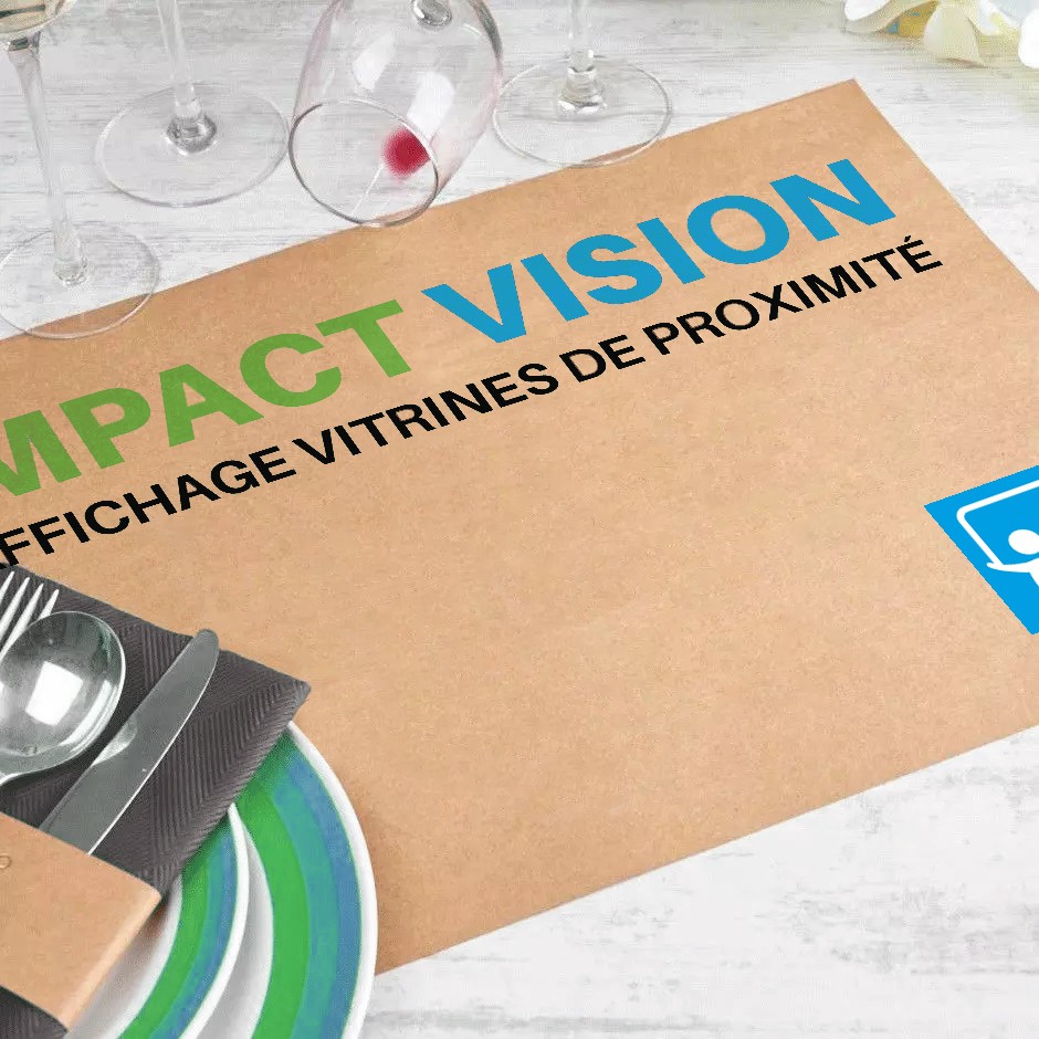 Sets de table impact vision