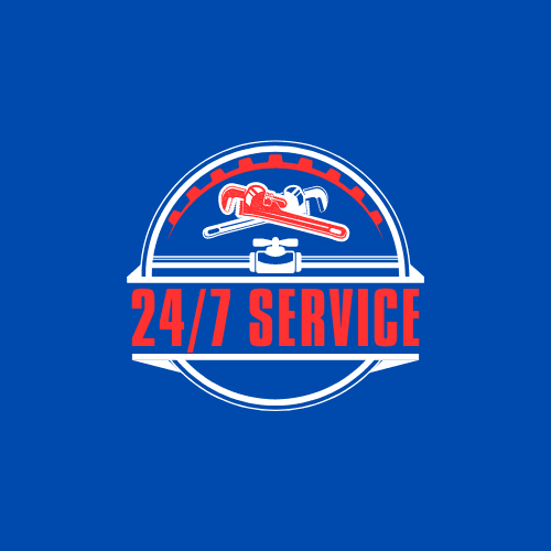 24/7 emergency plumbing and septic services icon.