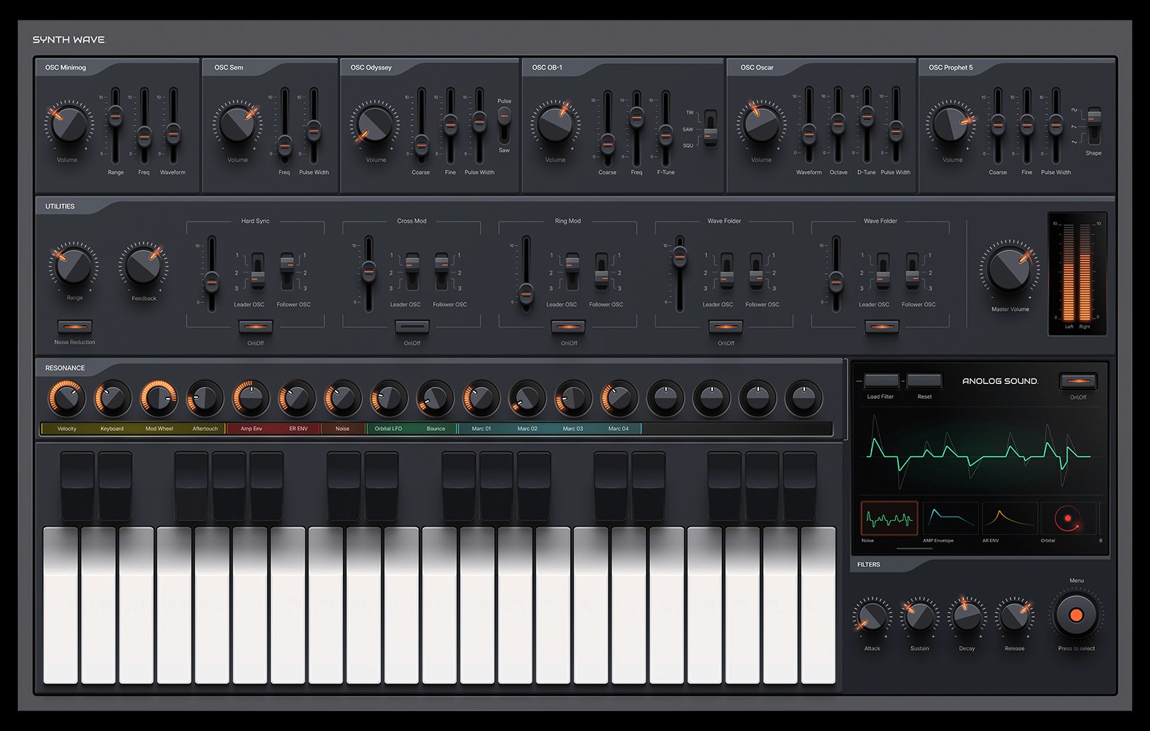 GForceAudio GUI high UI render full view