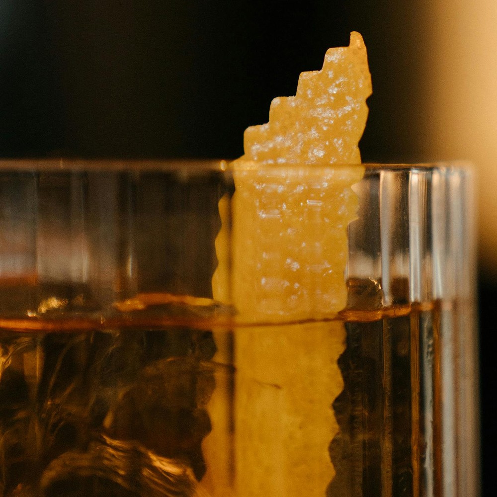 Cocktail close up shot