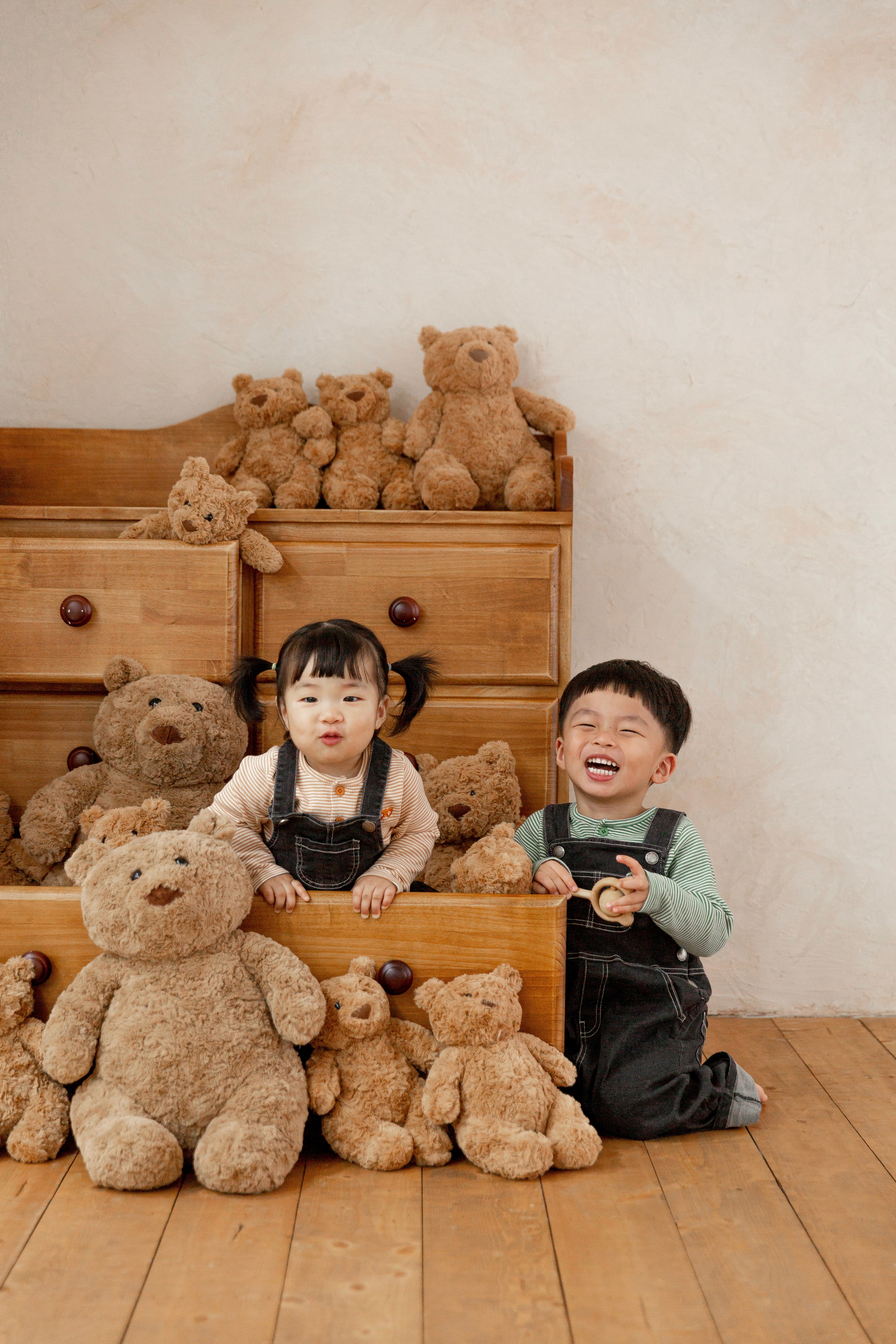 대전 관저동 아기사진 추천 | 곰돌이 컨셉으로 남기는 시월의사진관 관저점의 사랑스러운 기록