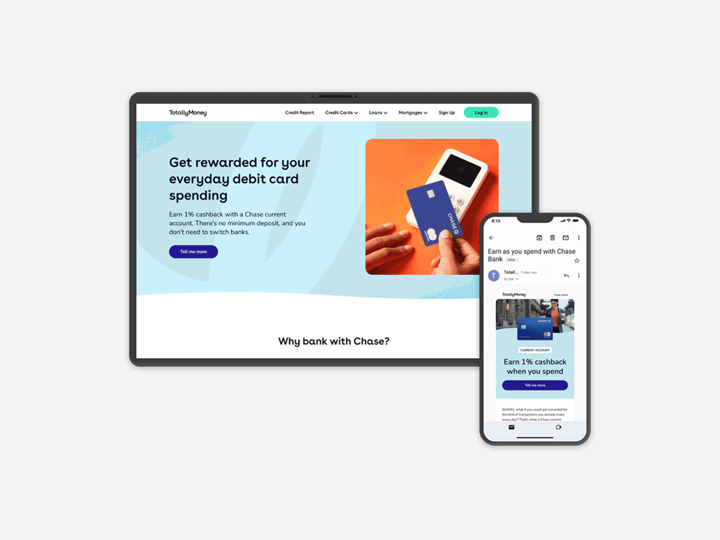 Chase digital campaign