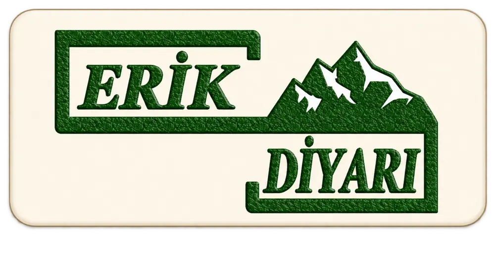 Erik Diyarı logosu bulunan krem renkli etiket