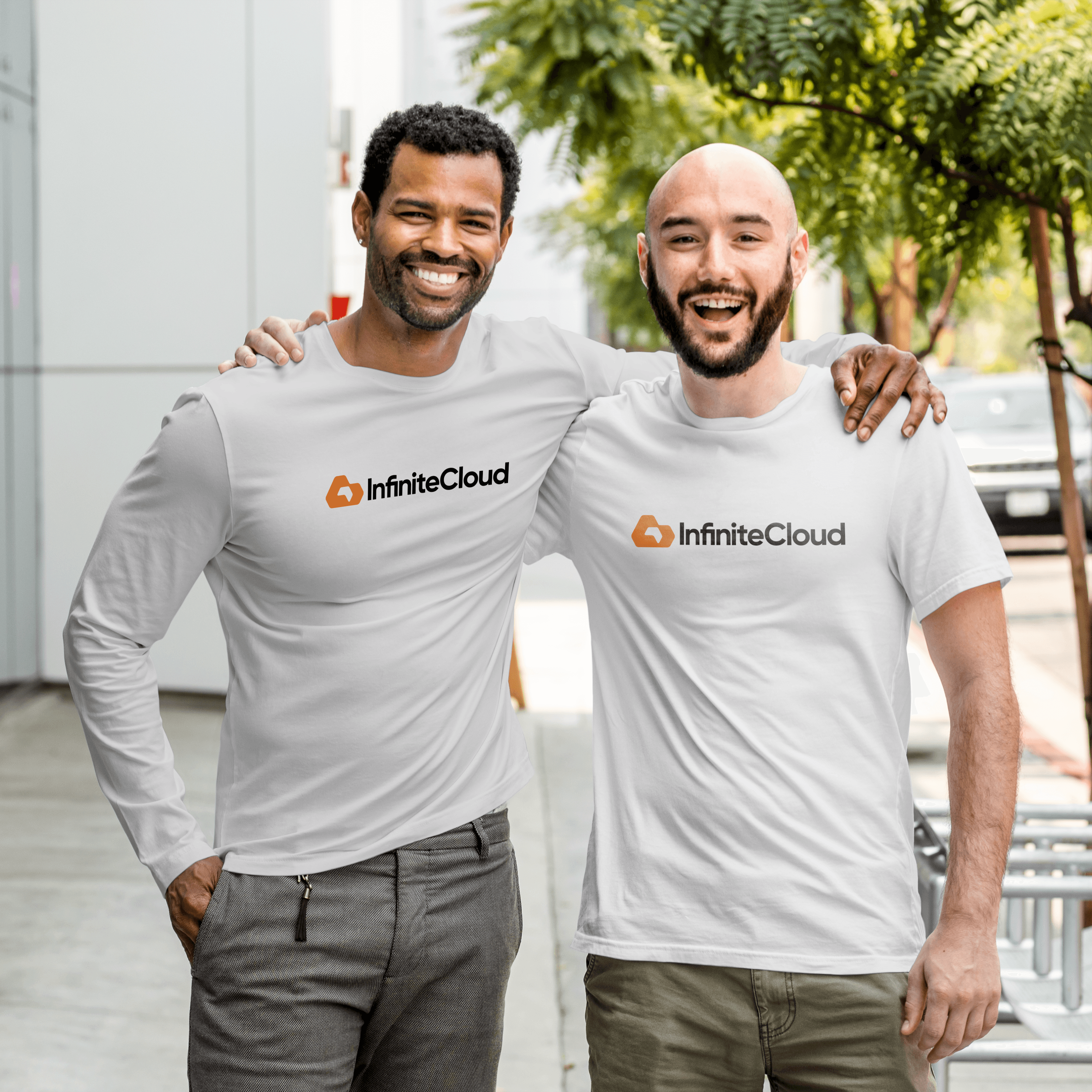 A sign that is lit up in the dark