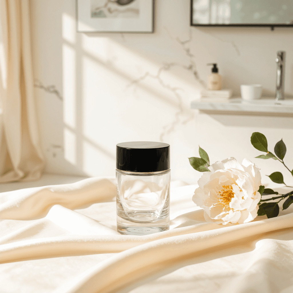 product photography of eye cream