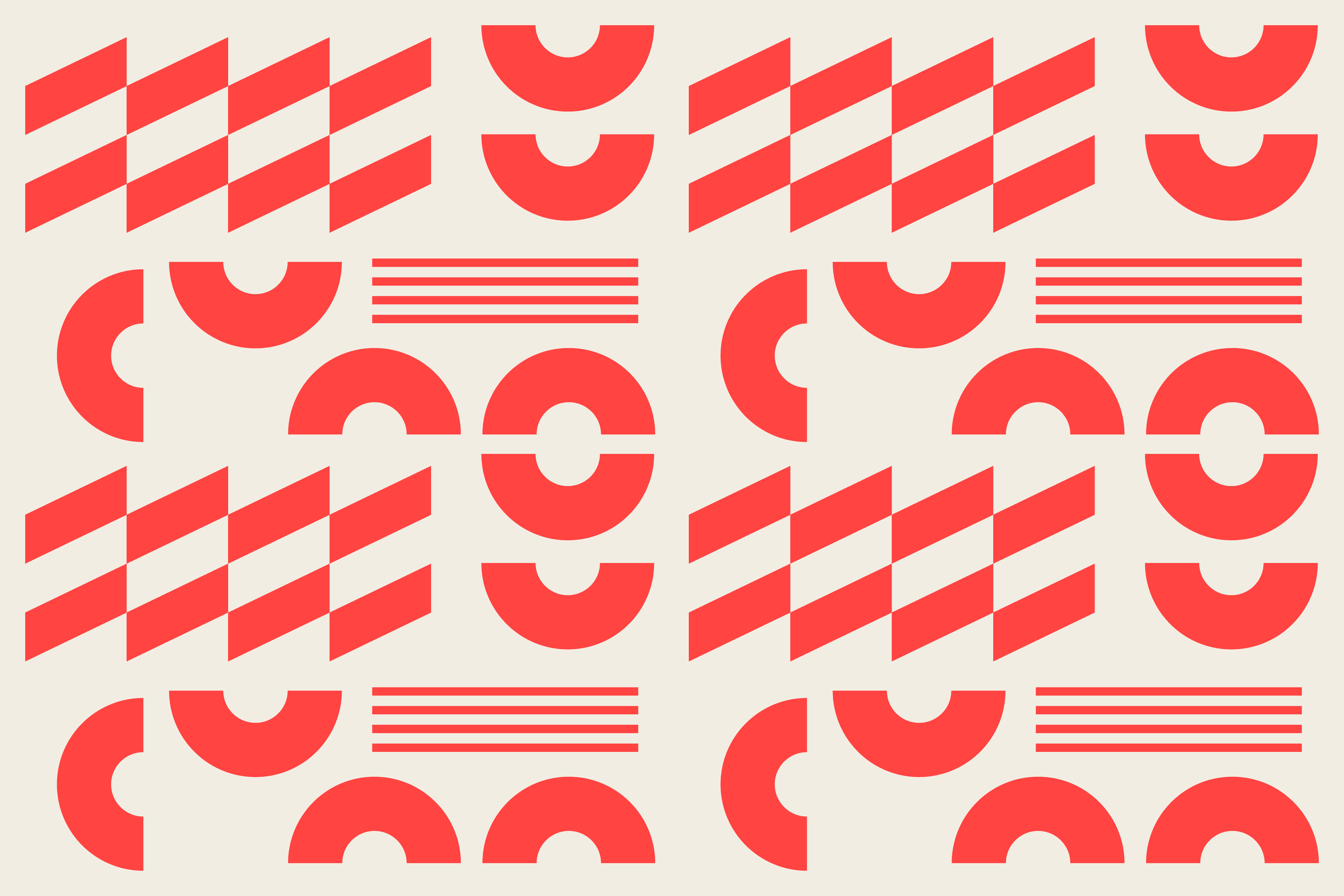 A pattern to be used as a design element