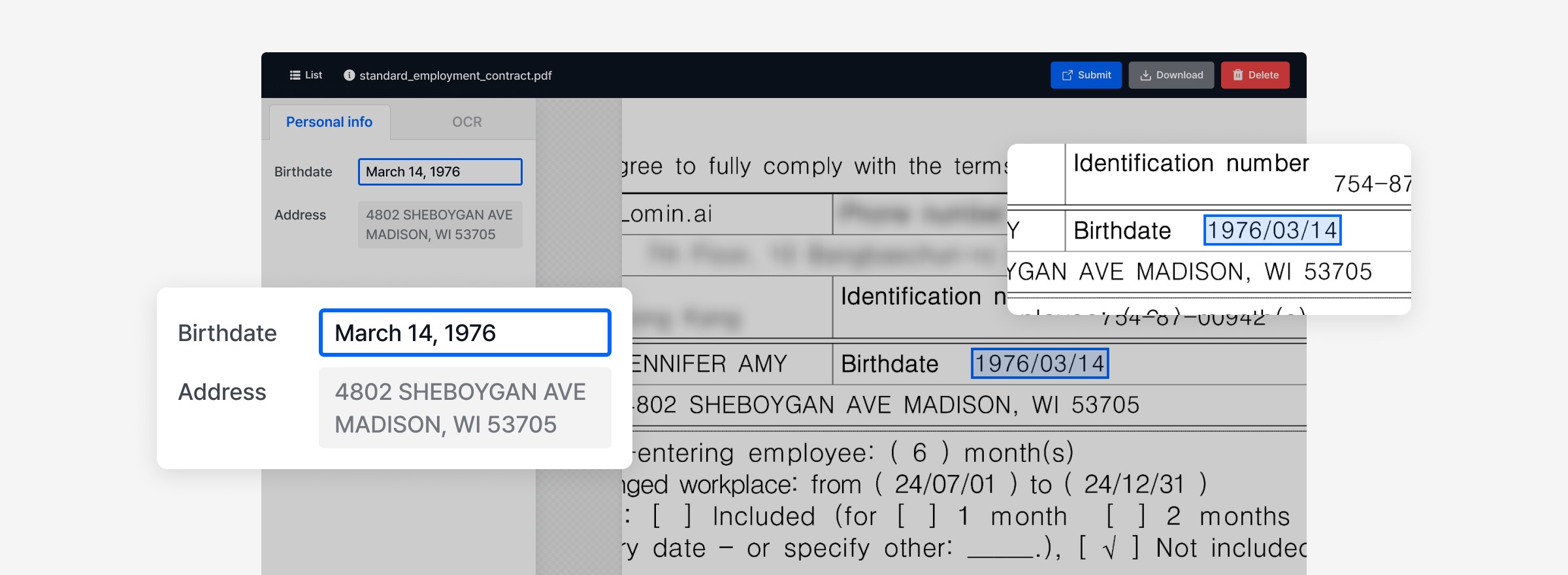 Privacy Guard screen