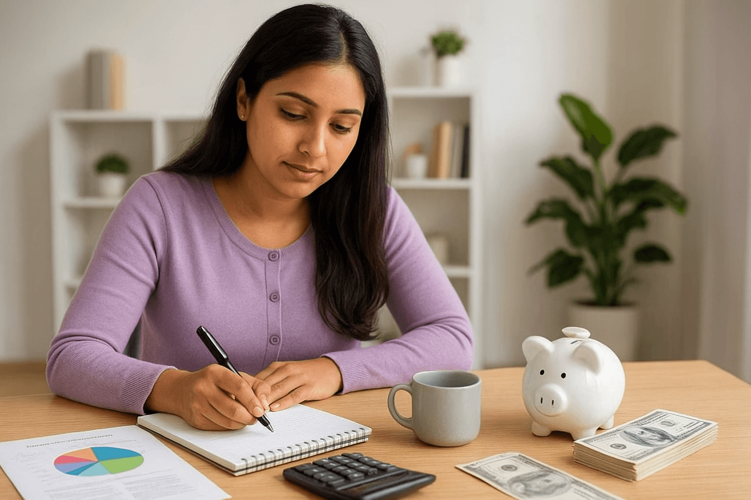 3. Build a budget and emergency fund