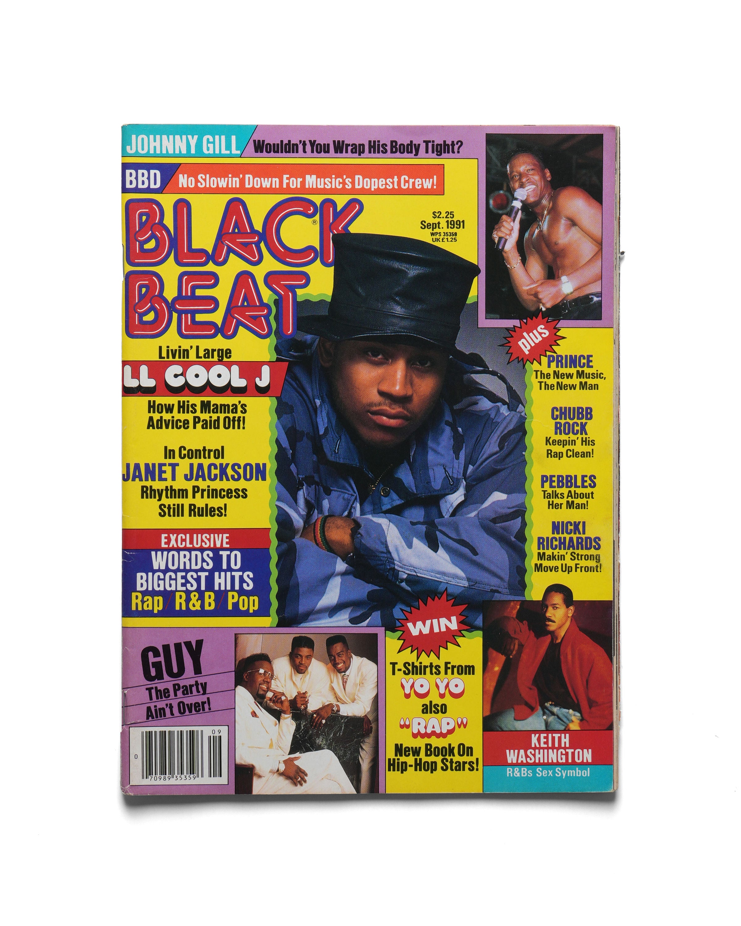 Black Beat - September 1991 - Front Cover