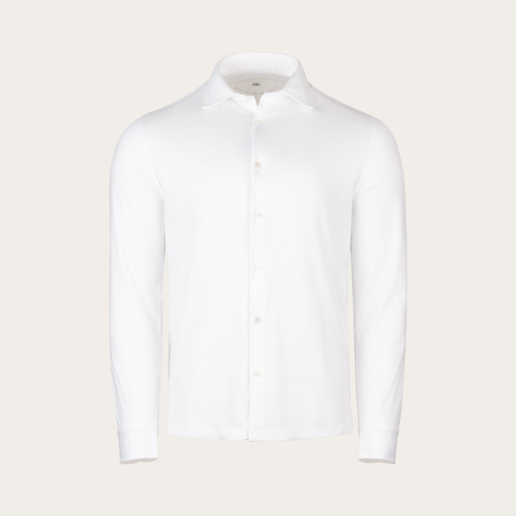 Fedeli - Jason Jersey Organic Shirt - Mandelli UK