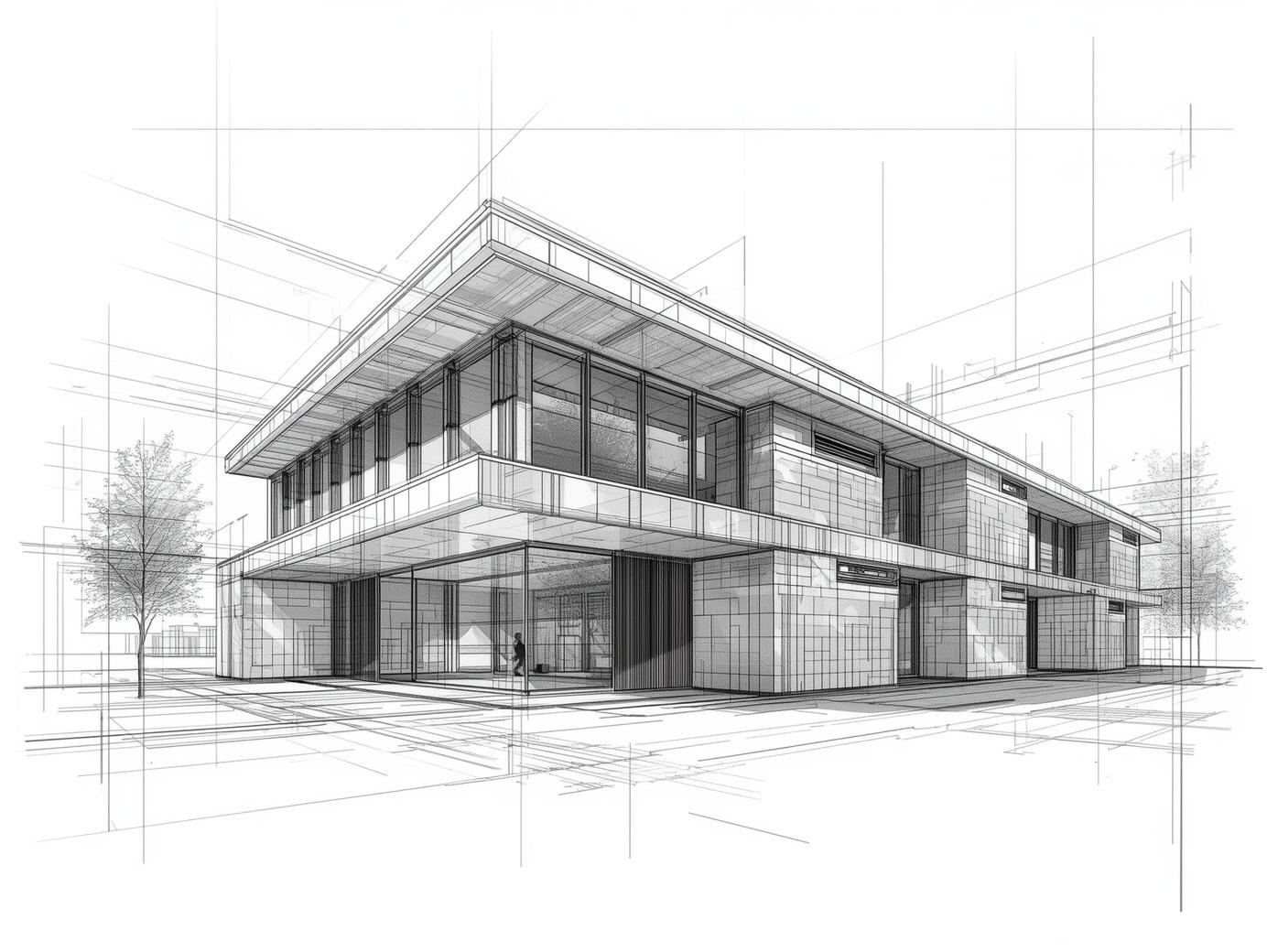 architectural hero image of a contemporary Manchester property