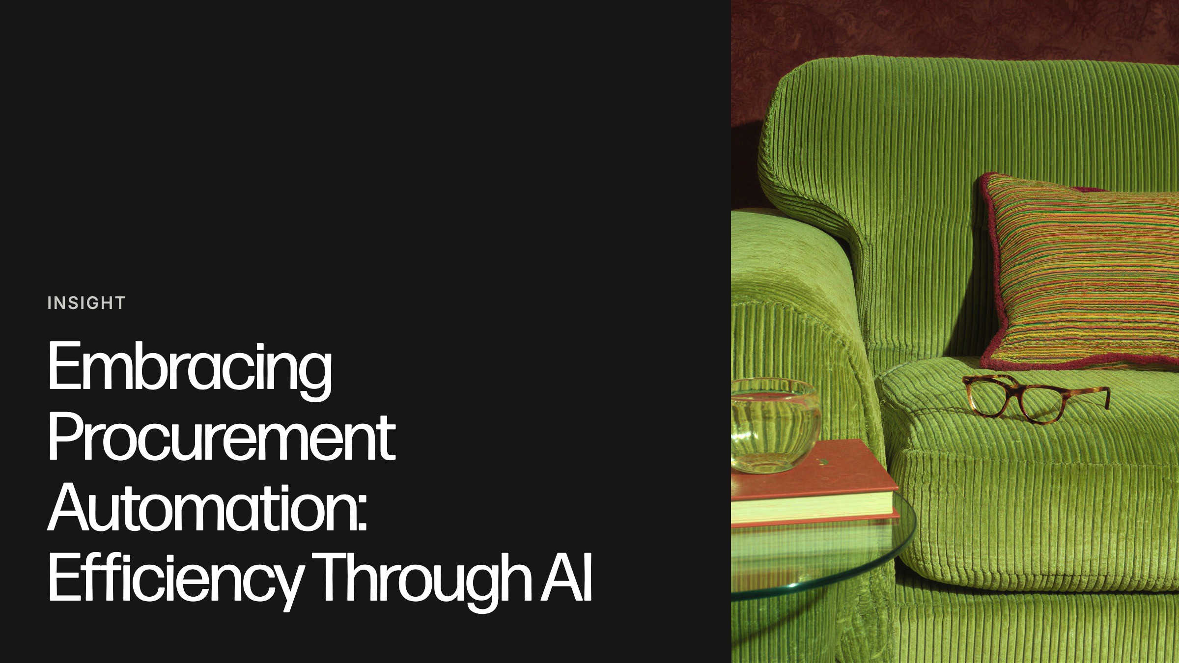 Embracing Procurement Automation: Efficiency Through AI