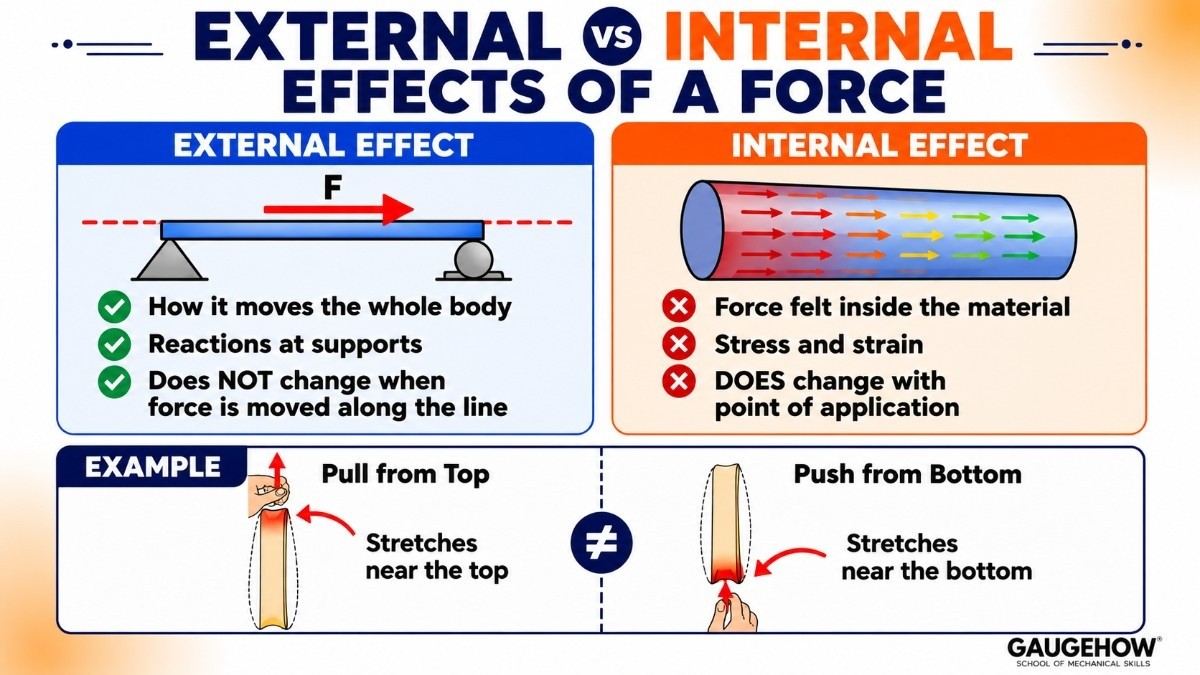 Difference Between External and Internal Effects
