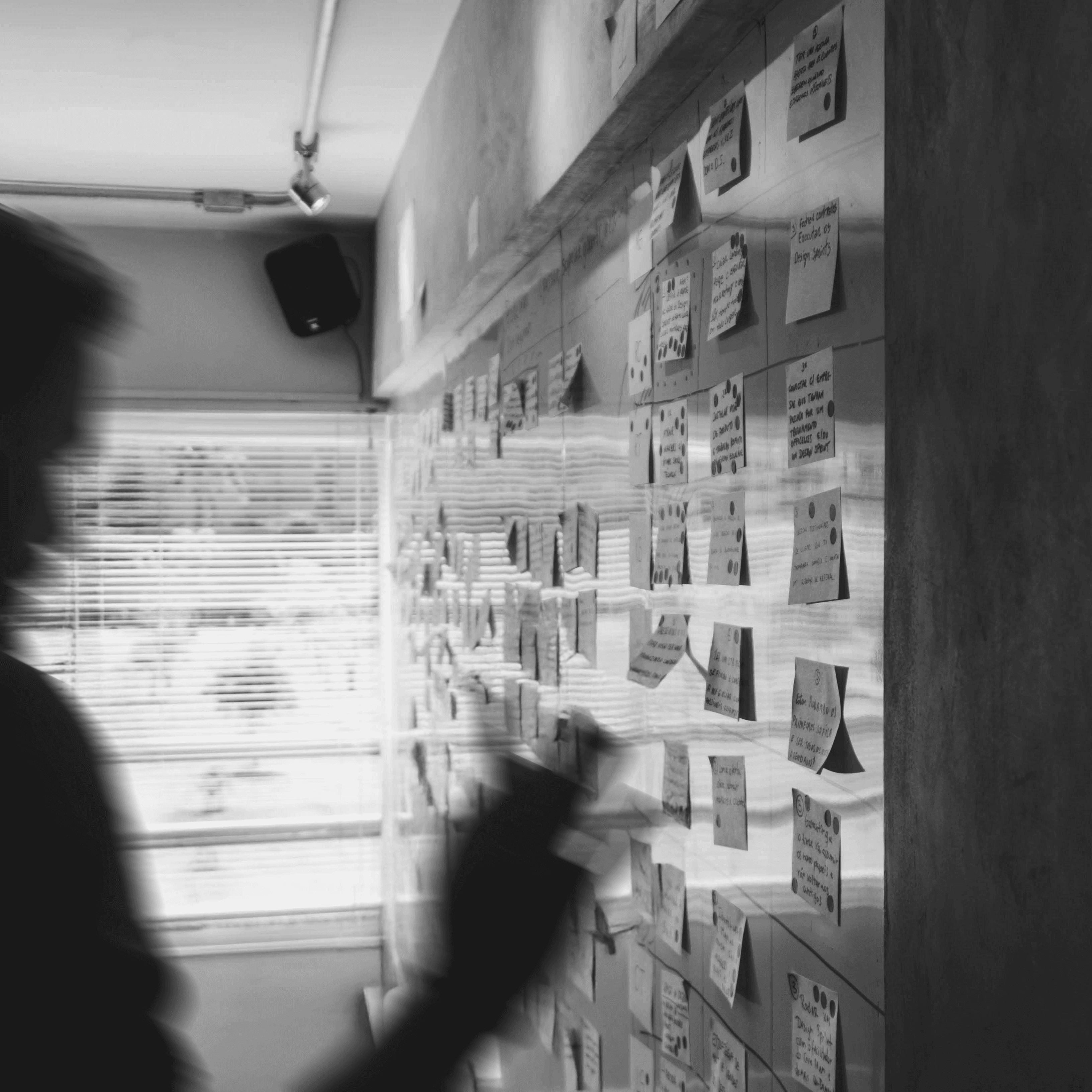 a black background with a circular design in the middle