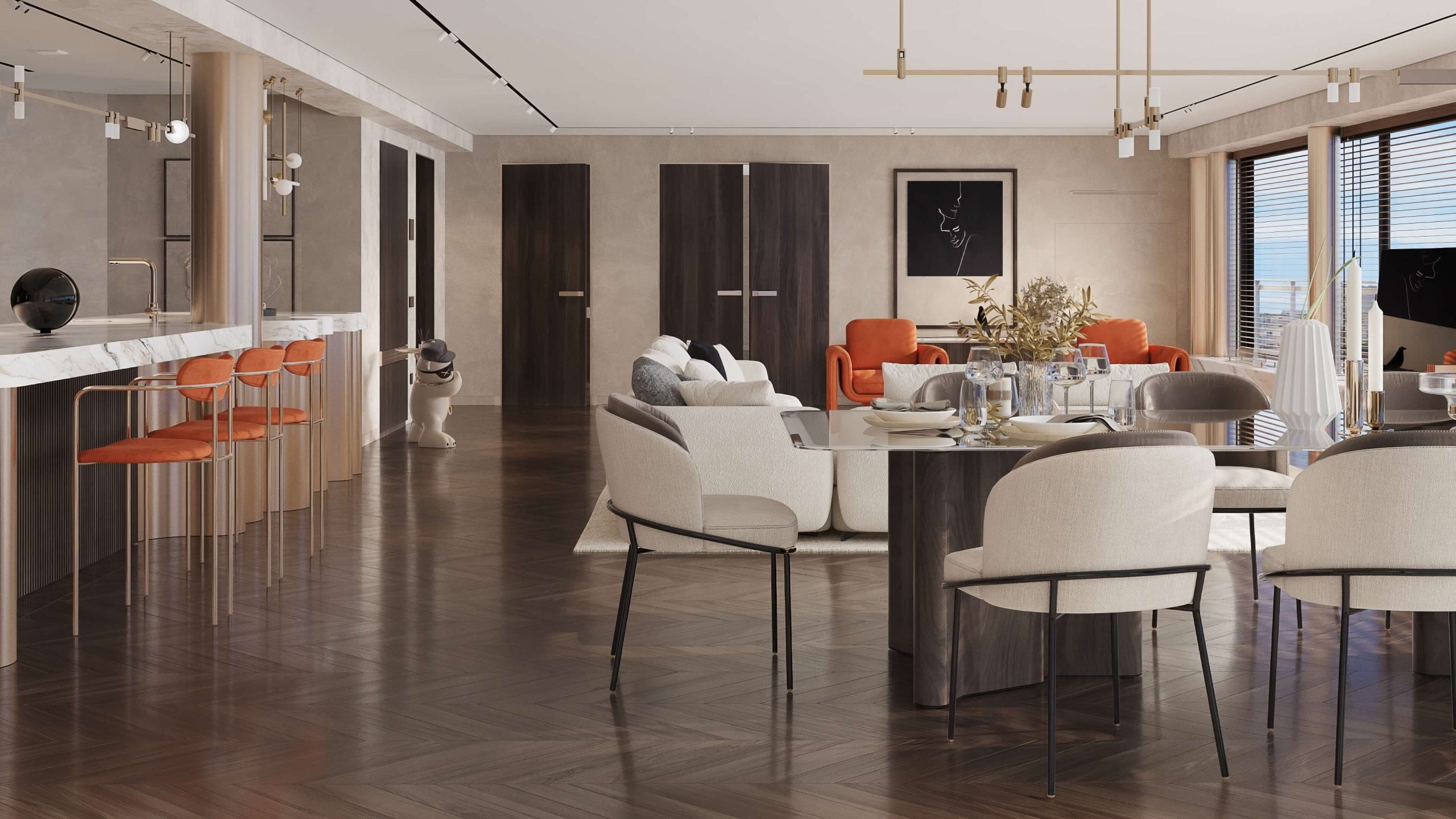 Monaco Ocean View Penthouse, Monaco – owner representation by ImPERFECTION DESIGN