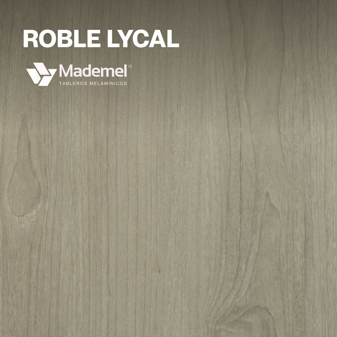 Melamina Roble Lycal Mademel |  Tablero MDF | 15 MM 
