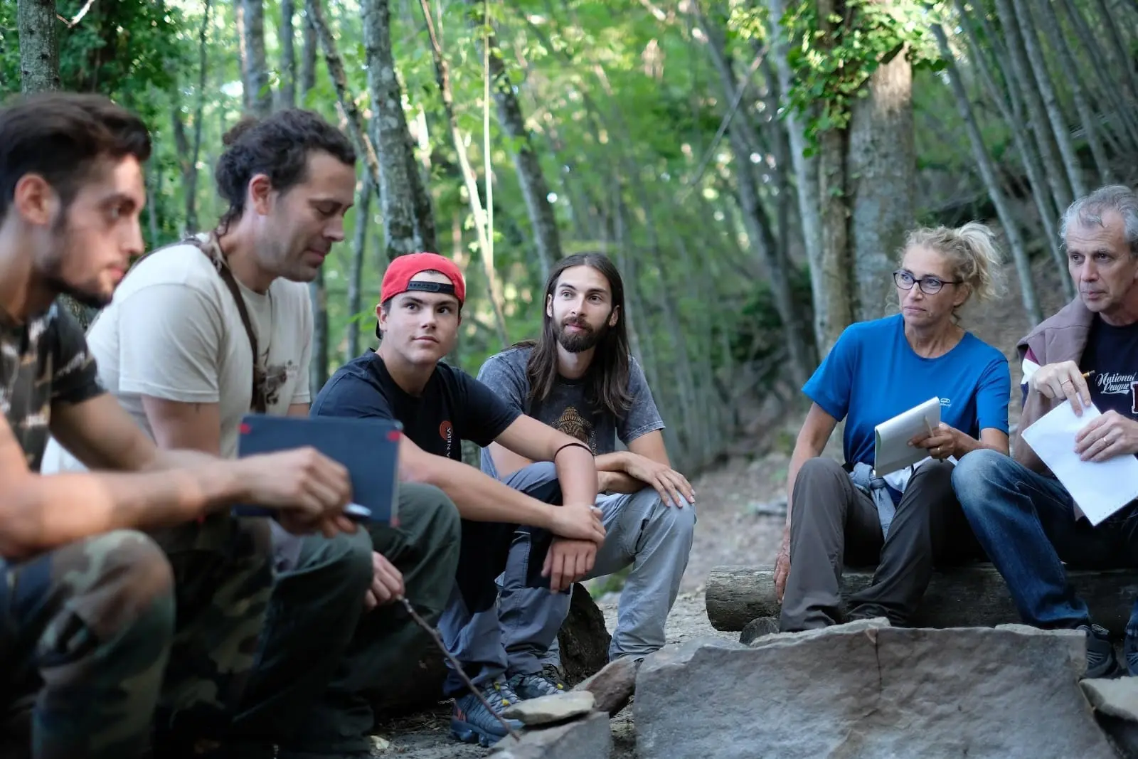 Andrea Modesti, istruttore di survival e bushcraft, esperto in campi avventura per ragazzi e corsi di sopravvivenza outdoor