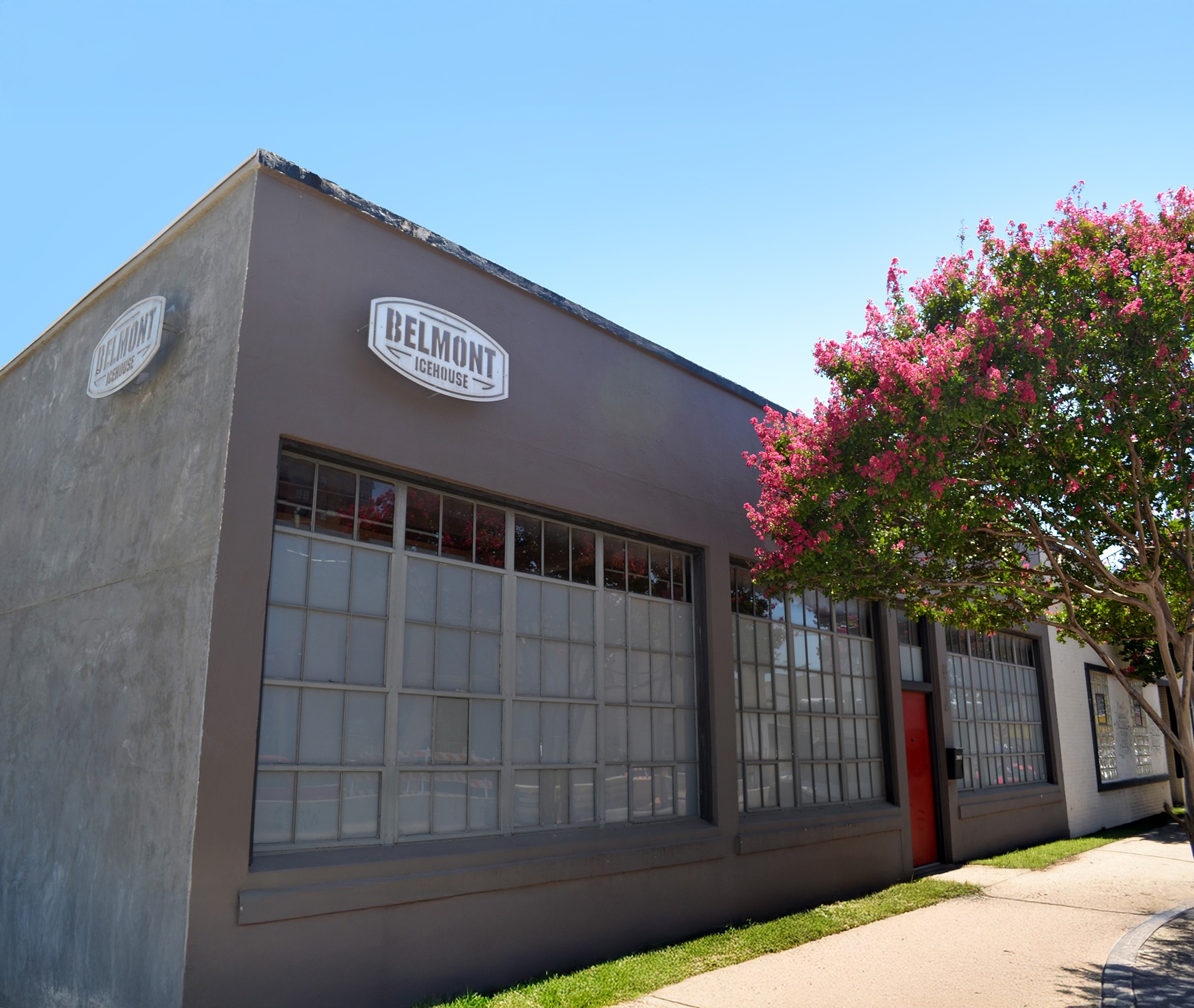 Belmont Icehouse ad agency exterior building