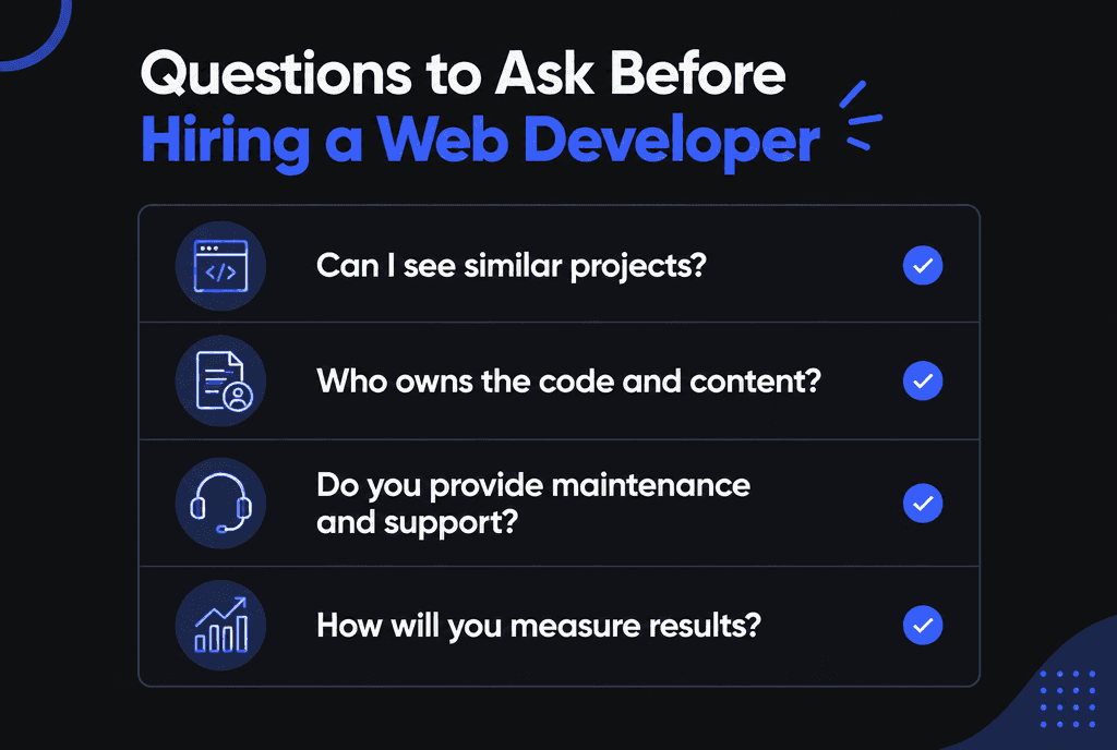 Step 5 — Ask the Right Questions infographic