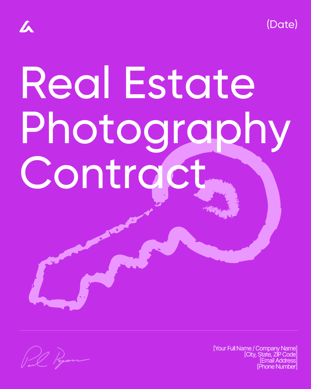 Real Estate Photography Contract