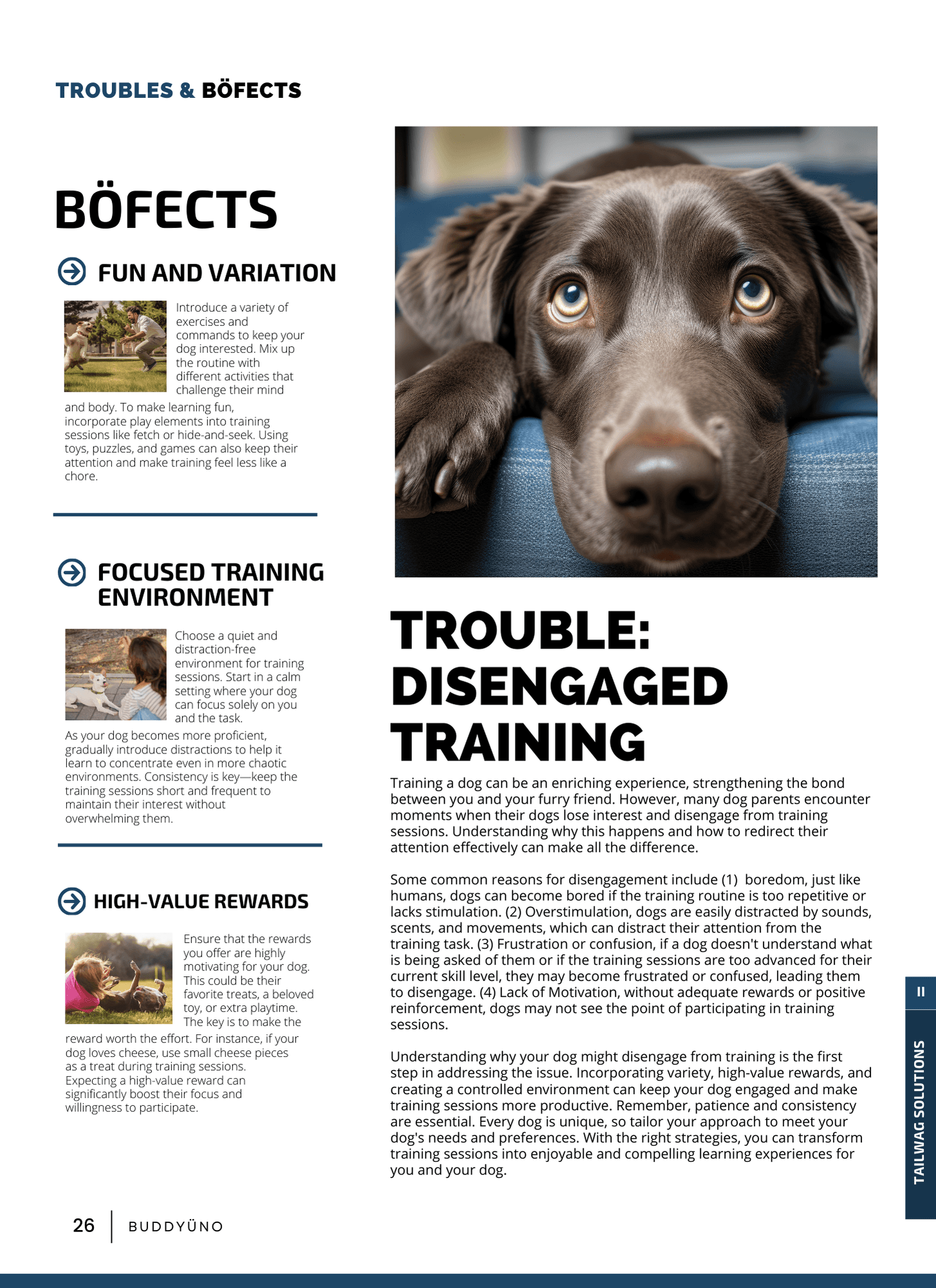 buddyuno, dog magazine, page 26