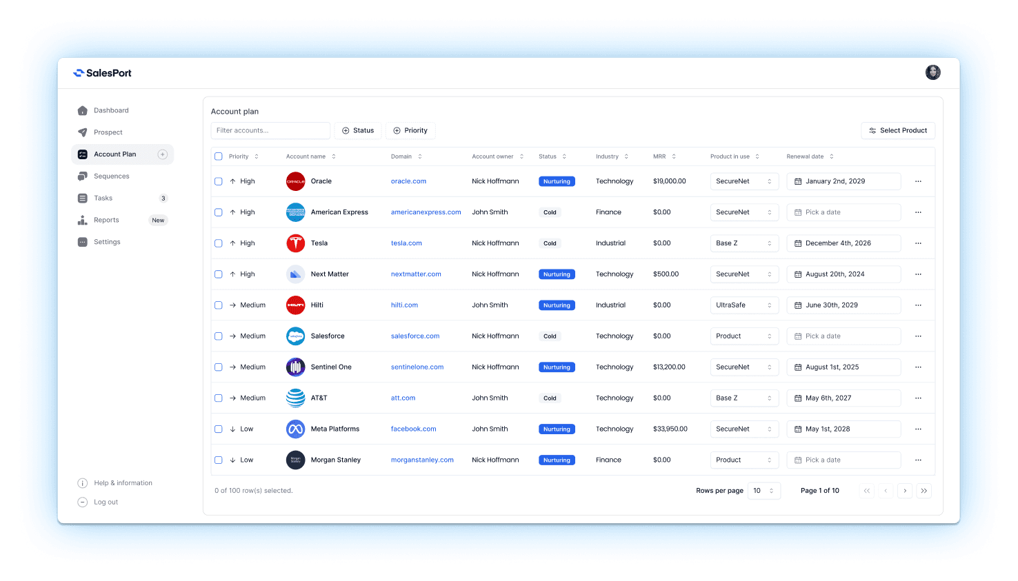 Account Intelligence disqualification of leads