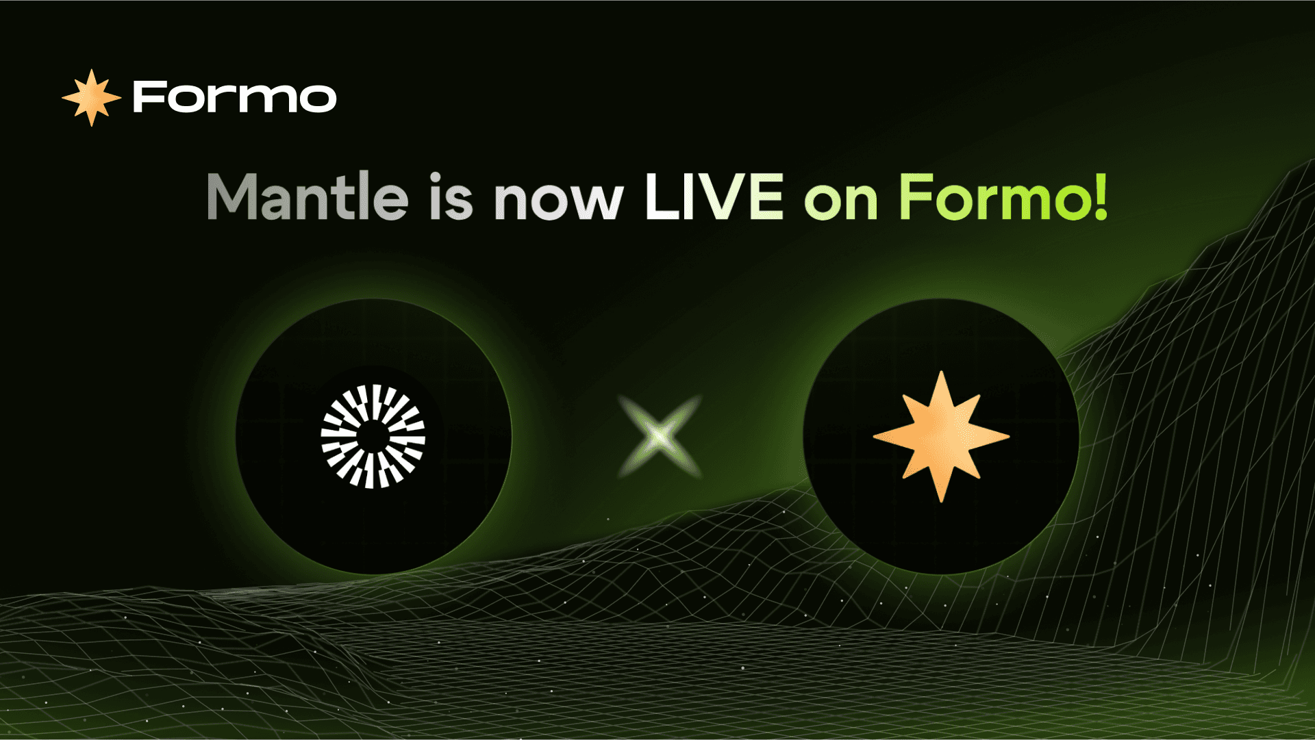 Mantle is now LIVE on Formo!