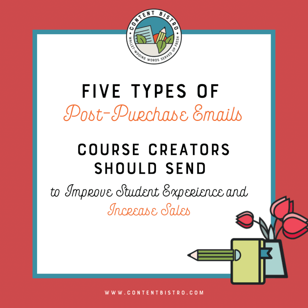 5 Post-Purchase Emails for Online Course Creators